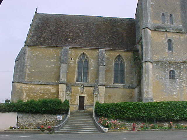 l'église de Théligny