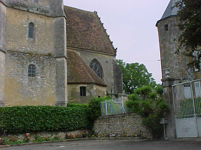 L'église de Théligny